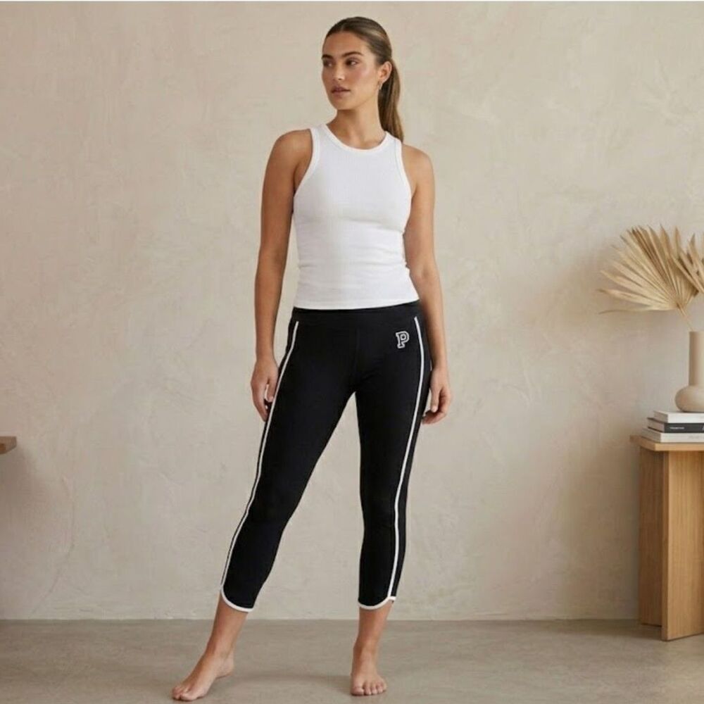 Victoria-s-secret-pink Women's Black Leggings
